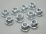 Hex Nuts M8 With Flange Nut Stop Nut Flange Nuts Locking