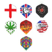 Formula Sports Metronic Emblem Standard Dart Board Darts Flights 7 Sets