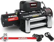 X-BULL NEW 12000LB Electric Winch Wireless Steel Cable 12V 5454kg 2x Remote 4WD,Car tool.