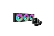 Deepcool MYSTIQUE 360 ARGB LCD Screen Anti-Leak AIO Liquid CPU Cooler [R-LX750-BKADSNC-G-1]