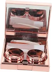 [Healvian] 1 Set Storage Organizer: Rhinestone Case for Travel Portable Storage Box Container Travel Kit for Daily Use