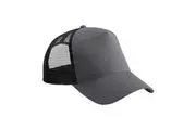 Beechfield Unisex Adult Snapback Trucker Cap (Graphite Grey/Black) (One Size)