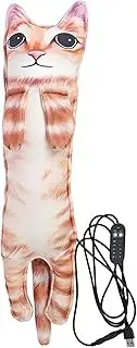 Cat Heating Pad For Women - Electric Heating Doll Pillow,23.6-inch Long Stuffed Doll, Plush Thermal Portable Mat For Teen Girls,