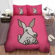 v4887 Bed Sheets The Aardvark Cartoon Character Duvet Cover Set Bed Linen Doona Cover Bed Sheets IU4887