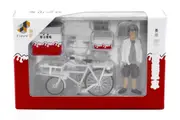 Tiny City Die-cast Model Bicycle - 1/35 Ice Cream bicycle with figure
