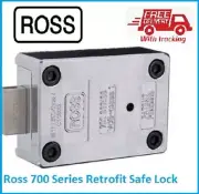 ROSS 9 Lever Safe Lock - 700 Series - with 2 Keys - 08952800 - FREE POST