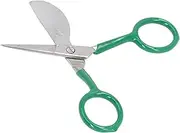 PENO Tufted Carpet Scissors Duck Beak Shape Ergonomic Mini Handle Carpet Scissors Carpet Cutting Tools for Gluing Green