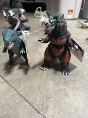 Burning Godzilla And Gorosaurus Bandai