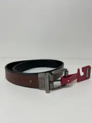 BOYS LEVIS REVERSIBLE Faux LEATHER BROWN / BLACK BELT 12LV02G6 Size MD 26-28