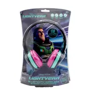 Disney Pixar Lightyear Bluetooth Wireless Stereo Headphones With Soft Padded Earcups