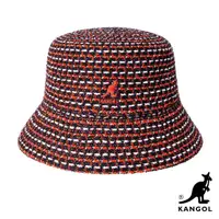 在飛比找momo購物網優惠-【KANGOL】MAZE 漁夫帽(黑紅色)