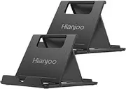 [2 Pack] Phone/Tablet Stand, Multi-Angle Portable Desk Holder Foldable Stand Compatible With iPhone 15 14 X XR Max, iPad Air Pro, Samsung Galaxy Tab Phone