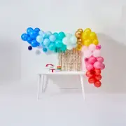 90pcs Embellished Mega Garland Set Arch Kit Party Birthday Décor Balloons