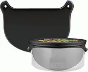 Silicone Slow Cooker Liners,Fits 6-8Quarts Crockpot Leakproof, Easy Clean Bags Liners for Round Pot or Oval (Black)