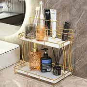 The Modern Nest-Beauty Makeup and Toothbrush Storage Holder - Multi-Compartment Organizer for Bathroom, Vanity, and Desk