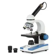 AmScope 40X-1000X Portable Student Compound LED Microscope + 2MP USB Camera