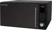 Russell Hobbs RHM3003B 30L Digital 900W Stainless Steel, Glass Combination Microwave, Black