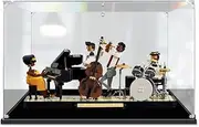 Acrylic Display Case for Lego 21334 Ideas Jazz Quartet Figure Storage Box Dust Proof Glue Free