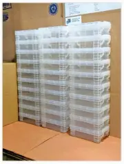 Card Storage Boxes (10-Pack Bundle) FOR CARDS IN PENNY SLEEVES - Stackable
