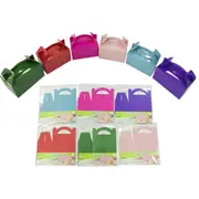12 x Paper Treat Boxes Candy Goodie Favor Cake Dessert Boxes Birthday Party Bag
