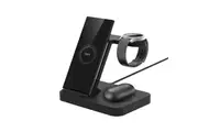 Orotec 15W 4-in-1 Samsung Multi Wireless Charging Station (3-in-1 Wireless Charging Port plus 1 USB Port)
