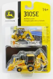 ERTL 1:87 HO SCALE *JOHN DEERE* Model 310SE Backhoe Loader HIGH DETAIL NIP!