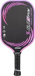 XS XSPAK Pickleball Paddle, T700 Carbon Fiber Abrasion-Resistant Surface, 19MM Polypropylene Honeycomb core, USAPA Approved, High Grit,The Sandwich Core System Higher Density Weaving Process