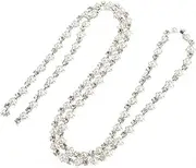 STOBOK Adjustable Photo a Pearl Necklace Rhinestone Chain Trim Sweating Craft Accessory