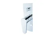 VITO SHOWER BATH MIXER WITH DIVERTER CHROME