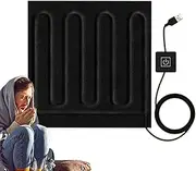 Plug In Heating Pad | Three Timing Modes Travel Heating Pad Electric Heating Blanket - Lightweight Heated Car Blanket USB Electric Blanket for Bedding Cushions Foot Pad