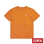 EDWIN 人氣復刻款 經典小紅標徽章短袖T恤(土黃色)-男款