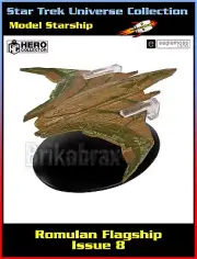 Eaglemoss Star Trek Picard The Starship Collection: Romulan Flagship - New Boxed