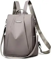 [HSHTTKL] Nylon Backpack Lightweight School Bag for Girls and Boys College Travel Computer Backpack with Shoulder Strap