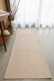 Veranda Fuzzy Natural Runner Rug