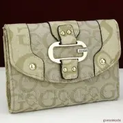 FREE Ship USA NWT Wallet GUESS DEVON NATURAL CQ New Ladies Lovely