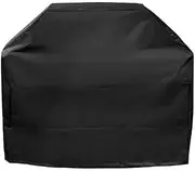 AIMALL Waterproof BBQ Grill Cover Heavy Duty Rain Gas Barbeque Smoker Grill Protector with Locking Rope for Outdoor S/L/XL, Black