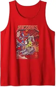 [Disney] Pixar Toy Story Buzz Lightyear Group Comic Cover Tank Top