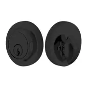 Emtek Modern Sgl Cyl Deadbolt BLK