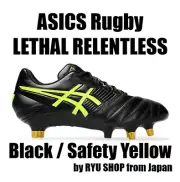 ASICS Rugby Shoes LETHAL RELENTLESS 1111A259.001 Black / Safety Yellow