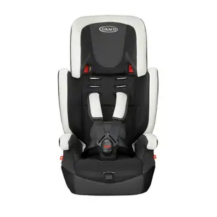 【Graco】 AirPop 2-12歲嬰幼兒成長型輔助汽車安全座椅 安全帶版(白武士/鐵騎兵)