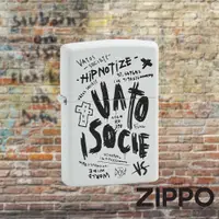 在飛比找蝦皮商城優惠-ZIPPO 英文塗鴉(品牌聯名)防風打火機 韓國設計 官方正