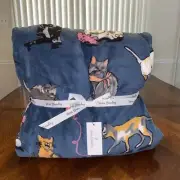 NWT Vera Bradley XL Throw Blanket Cat’s Meow