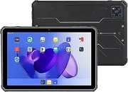 ST10-5G Rugged Tablet, 10.1 inch Andriod 14 Tablet, Octa-Core CPU 8GB+256GB, IP68 Waterproof, 10000mAh, 5G/BT 5.0/GPS/NFC, 13MP+5MP Camera (Black)