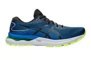 ASICS Men's Gel-Nimbus 24 Running Shoes (Black/Lake Drive, Size 11 US)