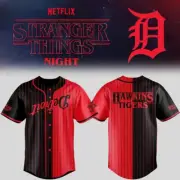 Stranger Things Tigers Limited Edition Baseball Jersey