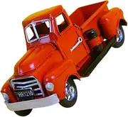 GOOHOCHY 1Pc Vintage Truck Model Decorative Art Ornament for Home and Office Retro Design Unique Shape Lightweight Tabletop Decor for Living Room and Study