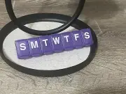 Weekly Medication Pill Box