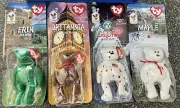 McDonalds TY International Beanie Babies 1999 Complete Set Of 4 Factory Sealed