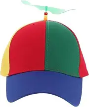 [SAFIGLE] Boys and Girls Visor Cap Helicopter Dragonfly Bamboo Baseball Hat Comfortable and Breathable for Boys Girls