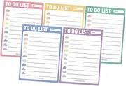 DOITOOL 1 Set Removable Self Adhesive Memo Board Color Dry Erase Planner for Home Office School Use Easy to Clean Versatile Task Management Note Pads